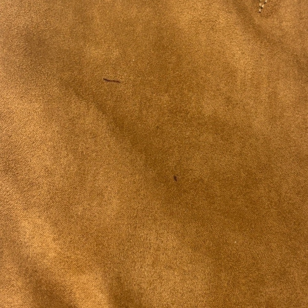Sun + Stone Womens Cognac‎ Faux Suede Slouchy Block Heel Tall Boots Size 9 - Picture 10 of 11